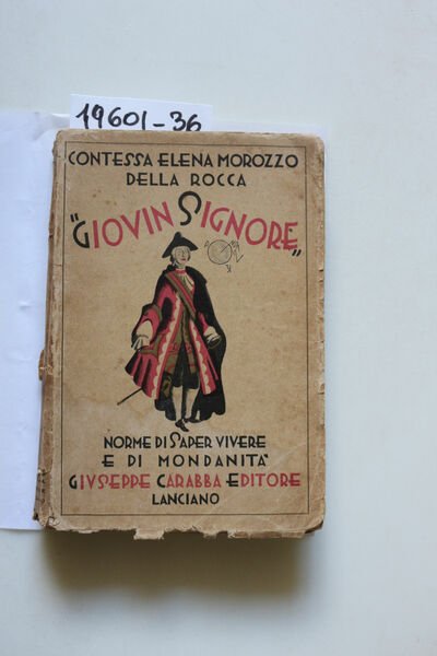 Giovin signore, norme di saper vivere e di mondanità