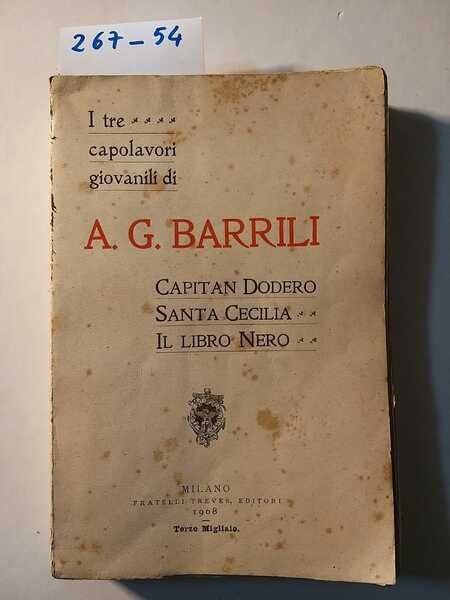 Capitan Dodero. Santa Cecilia. Il libro nero