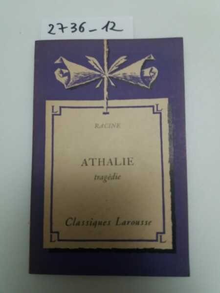 Athalie - tragedie