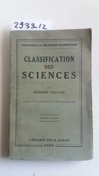 Classification des Sciences | Immagine principale