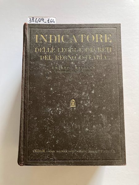 Indicatore delle leggi e decreti del Regno d'Italia