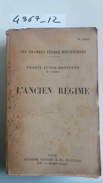 L'ancien régime