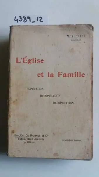 L'Eglise et la famille - Population, Dépopulation, Repopulation | Immagine principale