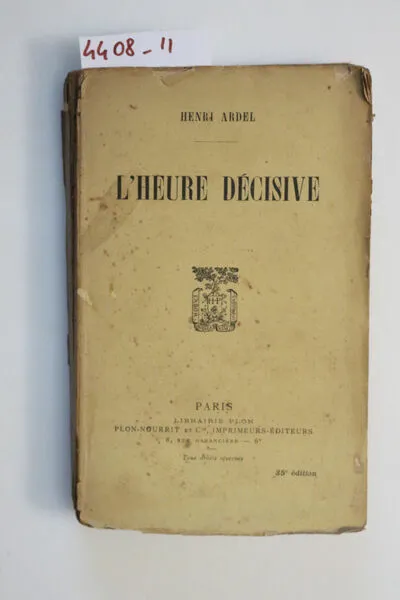 L'heure décisive | Immagine principale