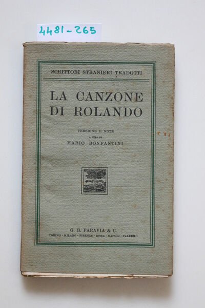 La canzone di Rolando