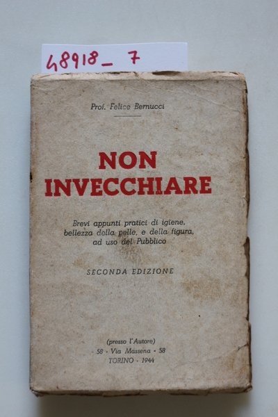 Non invecchiare