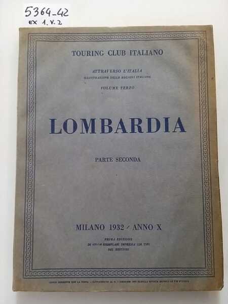 Lombardia. Parte seconda.