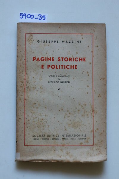 Pagine storiche e politiche