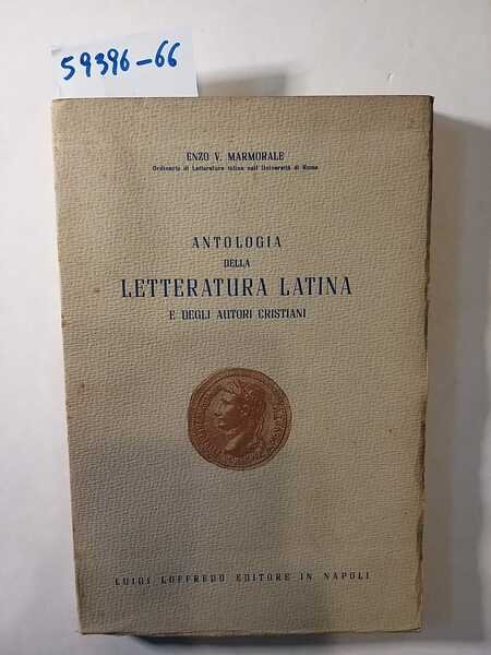 Antologia della letteratura latina e degli autori cristiani