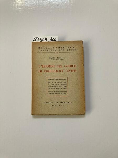 I termini del codice di procedura civile