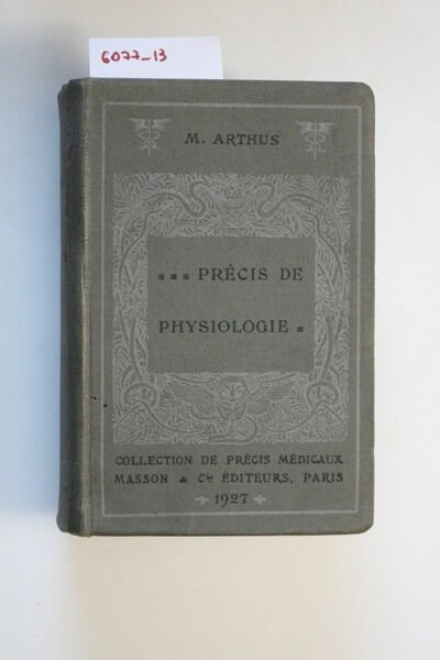 Précis de physiologie