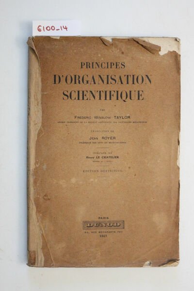 Principes d'organisation scientifique