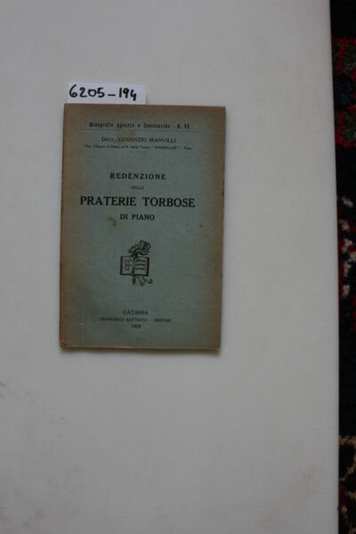 Redenzione delle praterie torbose di Piano