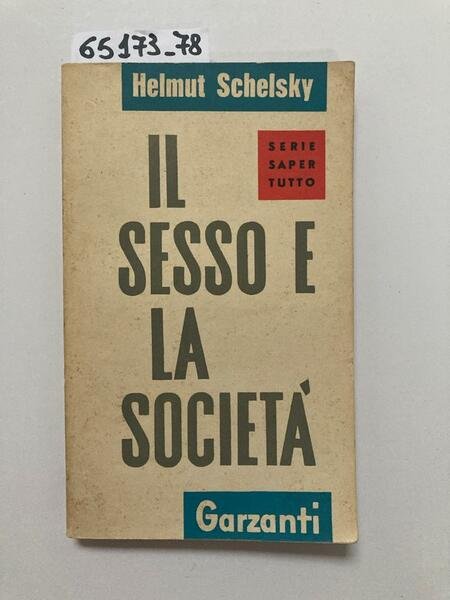 Il sesso e la società