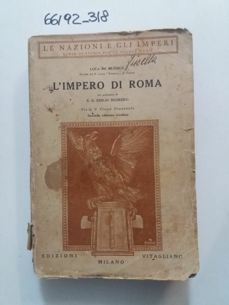 L'impero di Roma vol.II per la V classe ginnasiale