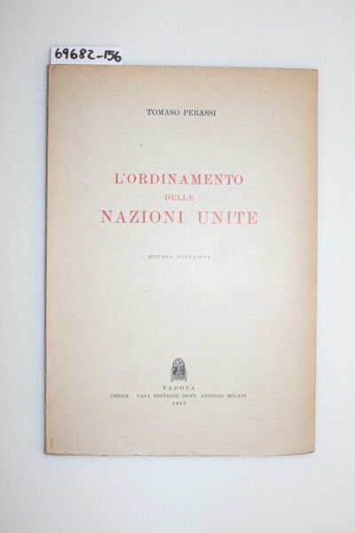 L'ordinamento delle nazioni unite