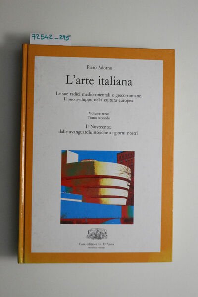 L'Arte Italiana volume terzo - le sue radici medio- orientali …