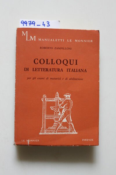 Colloqui di letteratura italiana