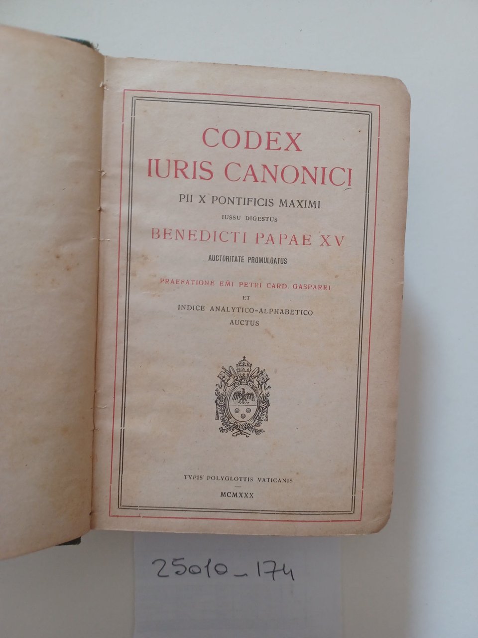 Codex Iuris Canonici | Immagine principale