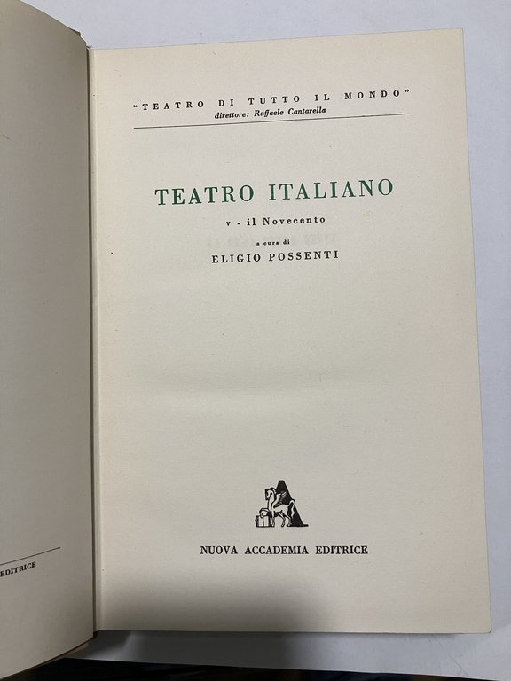 Teatro Italiano. V volumi