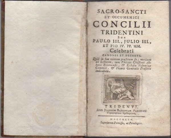 Sacro-sancti et oecumenici Concilii Tridentini sub Paulo III, Julio III …