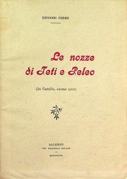 Le nozze di Teti e Peleo.