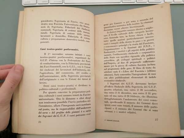Littoriali femminili del lavoro: Anno XIX.