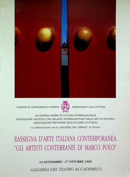 Rassegna d'arte italiana contemporanea: gli artisti conterranei di Marco Polo.