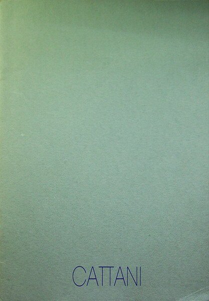 Silvio Cattani: nuove carte: 2-19 settembre 1993.