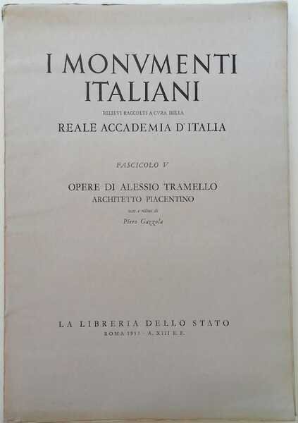 I monumenti italiani: rilievi raccolti a cura della Reale Accademia …