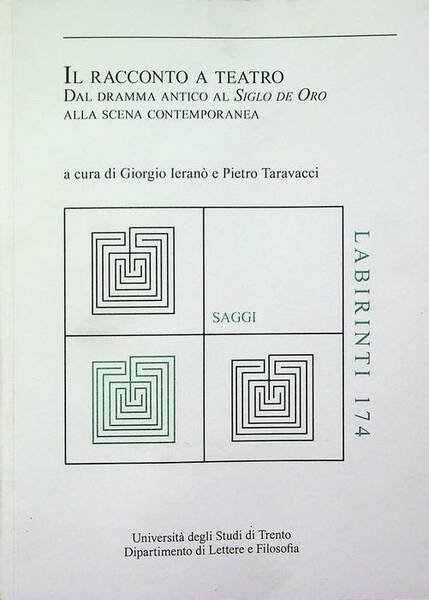 Il racconto a teatro: dal dramma antico al siglo de …