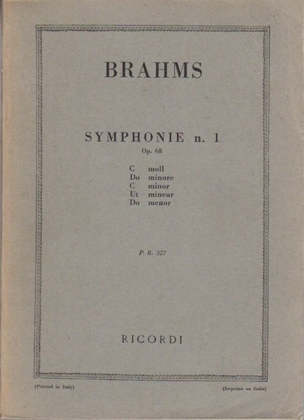 Symphonie n. 1.