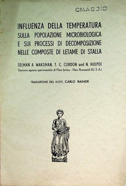 Influenza della temperatura sulla popolazione microbiologica e sui processi di …