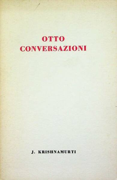 Otto conversazioni.