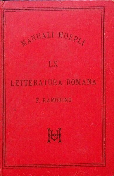 Letteratura romana.