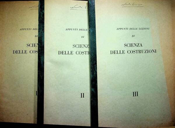 Appunti delle lezioni di scienza delle costruzioni.