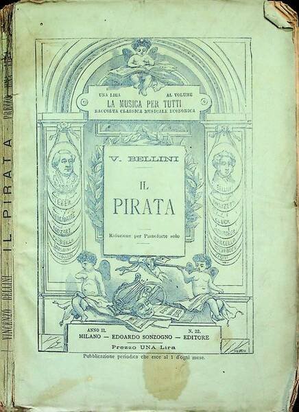 Il Pirata: melodramma in due atti.