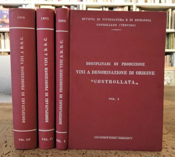 Disciplinari di produzione: vini a denominazione di origine "controllata": vol. …