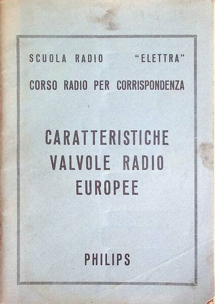 Dati valvole radio e tubi speciali: Philips: Miniwatt.