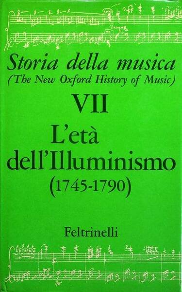 L'etÃ dell'illuminismo: 1745-1790.