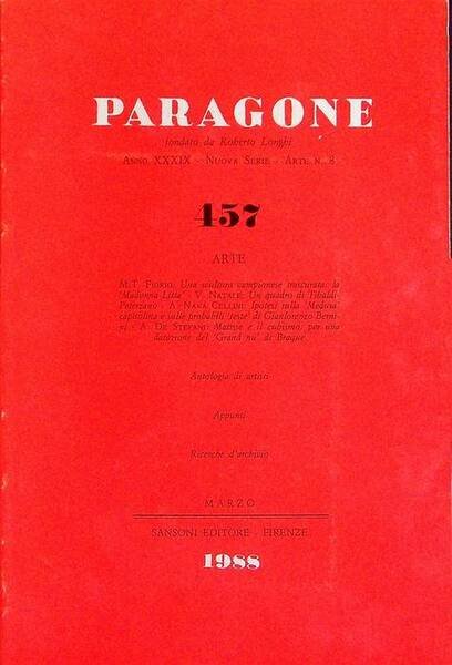 Paragone: rivista mensile di arte figurativa e letteratura: ARTE: A. …