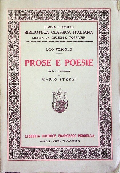 Prose e poesie.