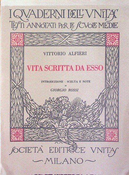 Vita scritta da esso.