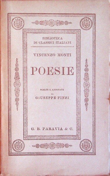 Poesie.