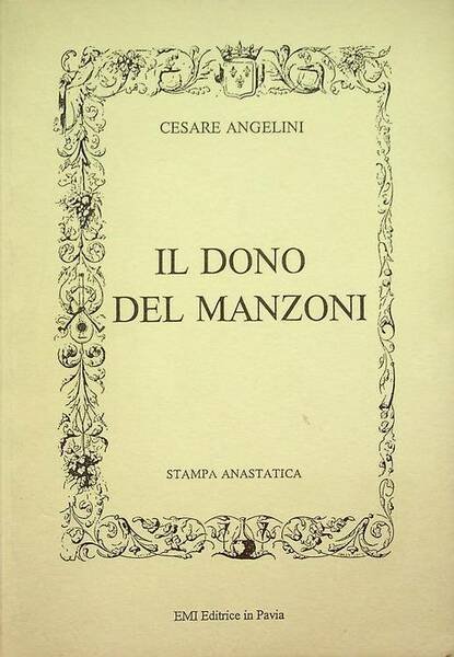 Il dono del Manzoni.