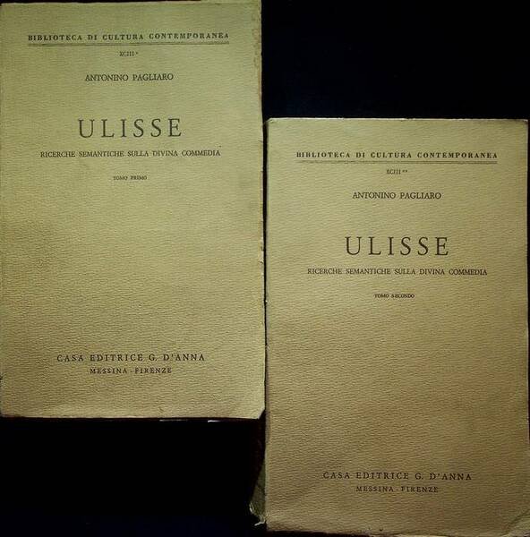 Ulisse: ricerche semantiche sulla Divina Commedia.