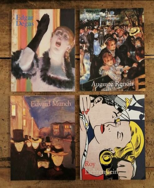 Lotto di 4 volumi: 1. GROWE, Bernd, Edgar Degas 1834-1917. …