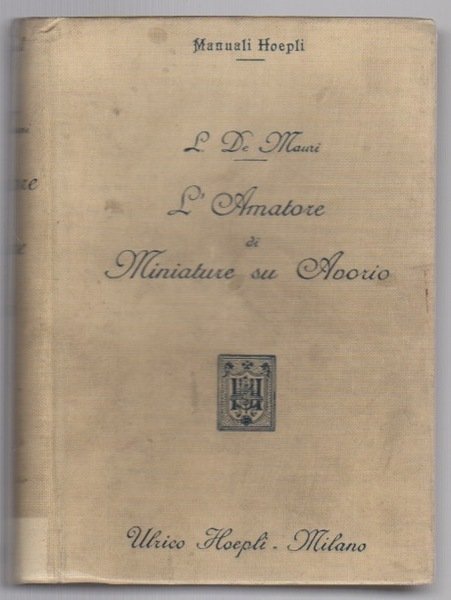 L'amatore di miniature su avorio.