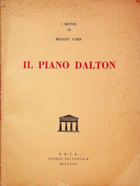 Il piano Dalton.
