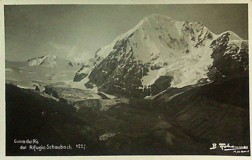 1227. Cima del Rè dal rifugio Schaubach.